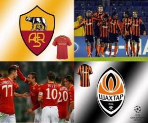 yapboz UEFA Şampiyonlar Ligi Sekizinci finallerinde 2010-11, AS Roma - Shakhtar Donetsk